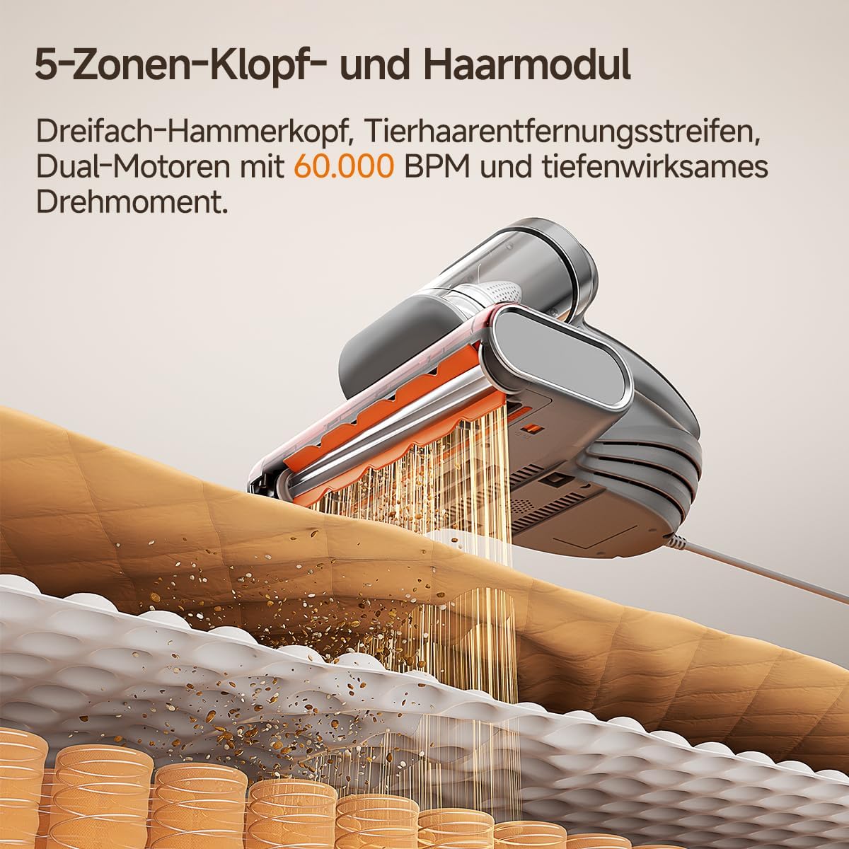 Milbensauger M700 mit Heissluft und UVC-Licht
