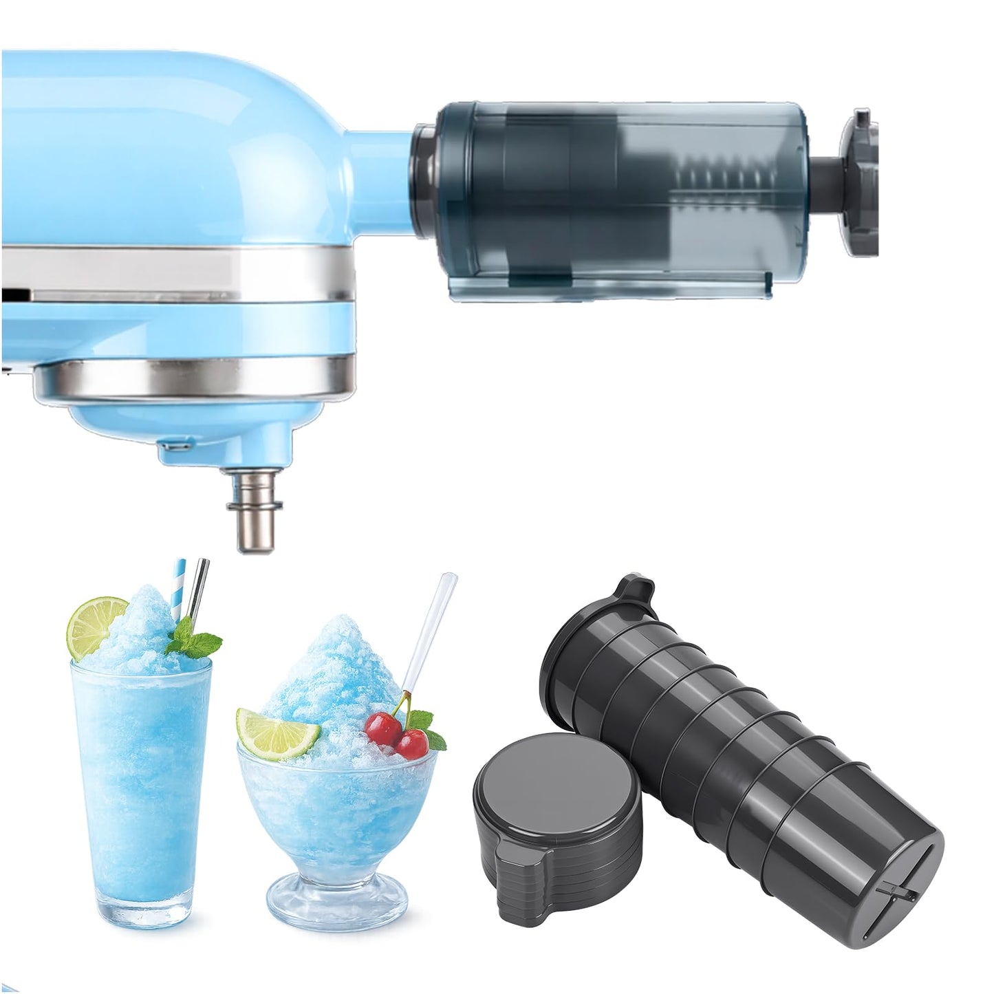Shaved Ice-Aufsatz für KitchenAid Standmixer, Rasiereis