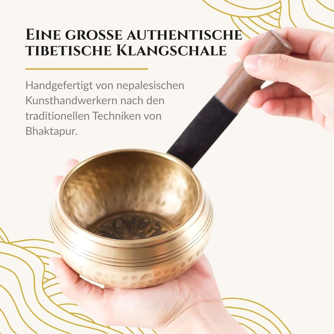 Tibetische Klangschale, Große Schüssel