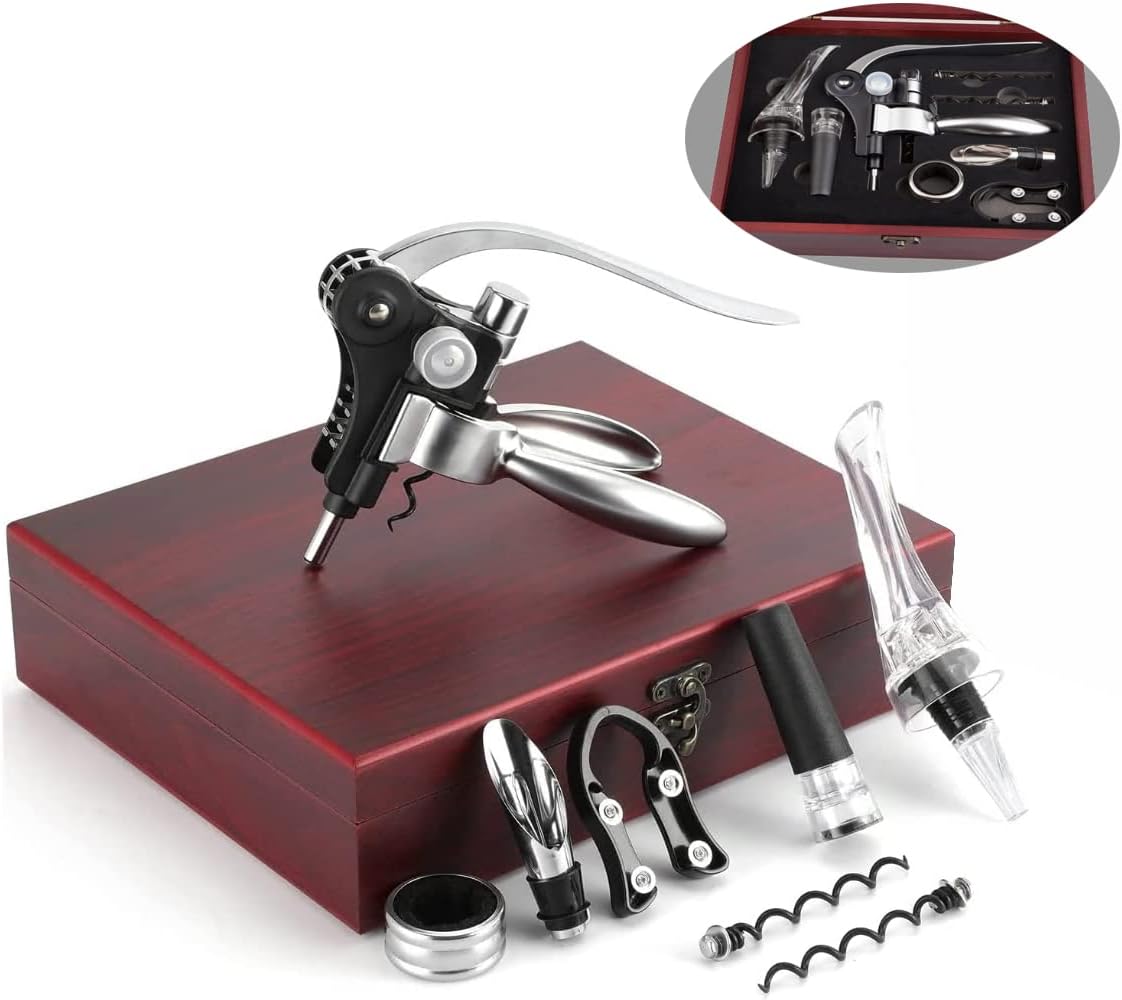Korkenzieher Weinöffner-Set mit Vakuumpumpe, wine opener set