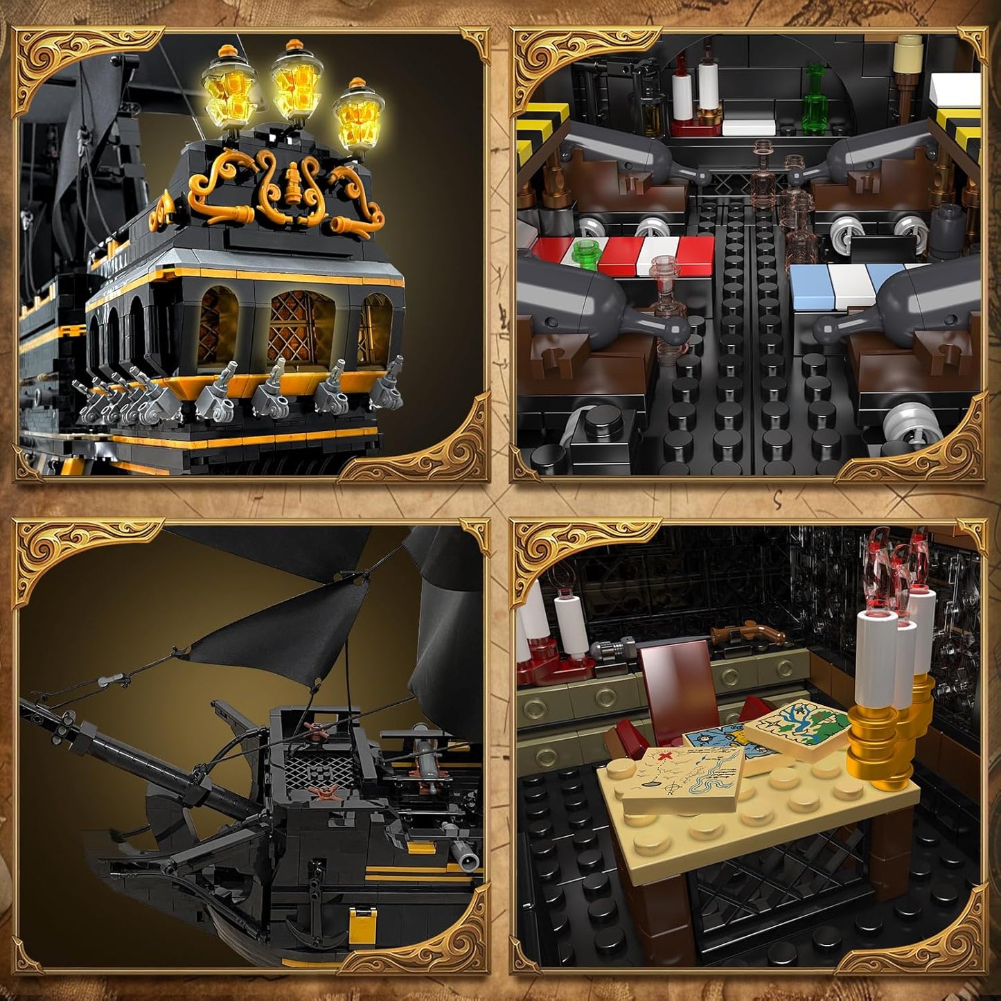 Black Pearl 2, Gross Piratenschiff
