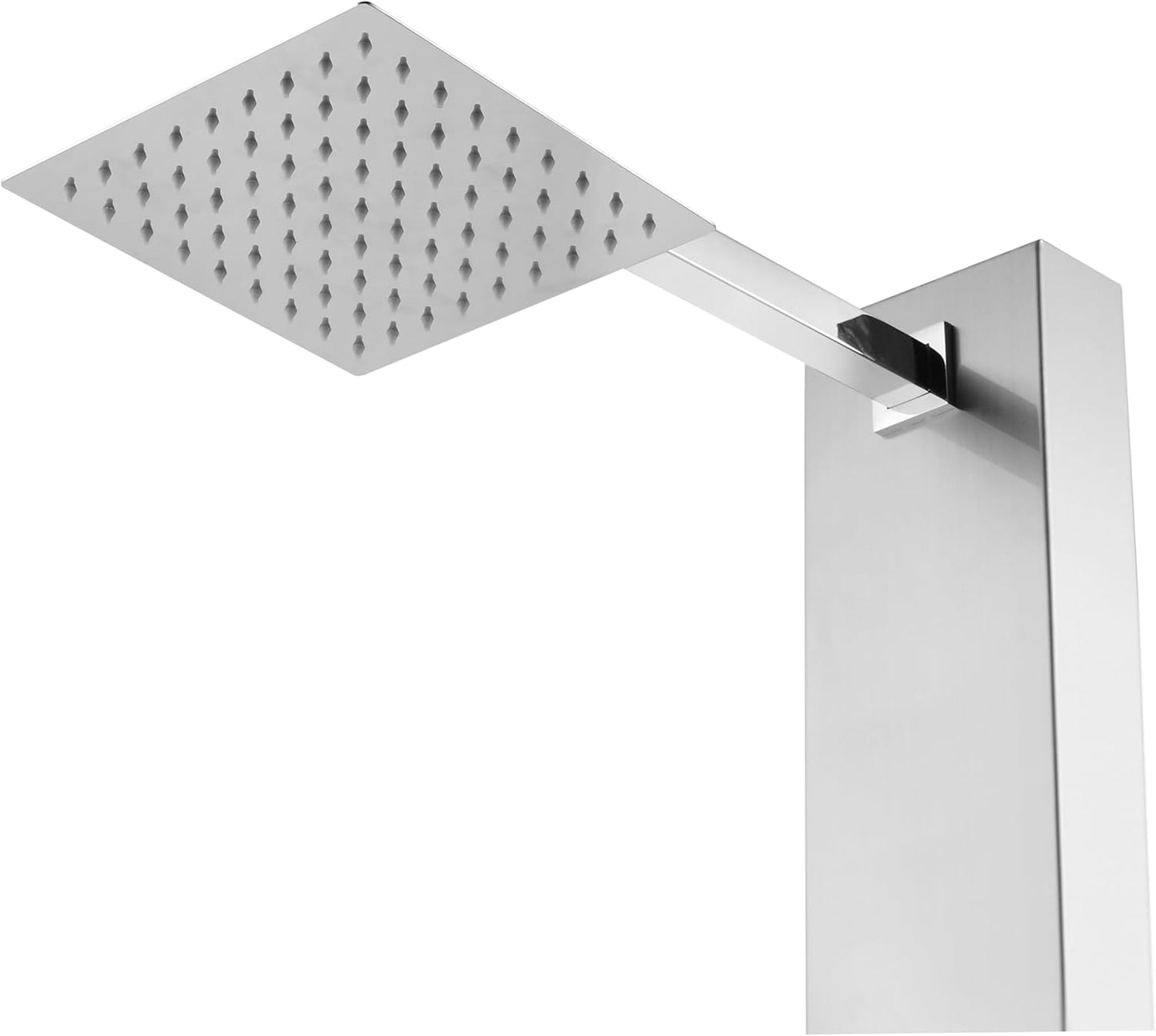 Outdoor Regenduschkopf-Dusche 210 cm Edelstahl