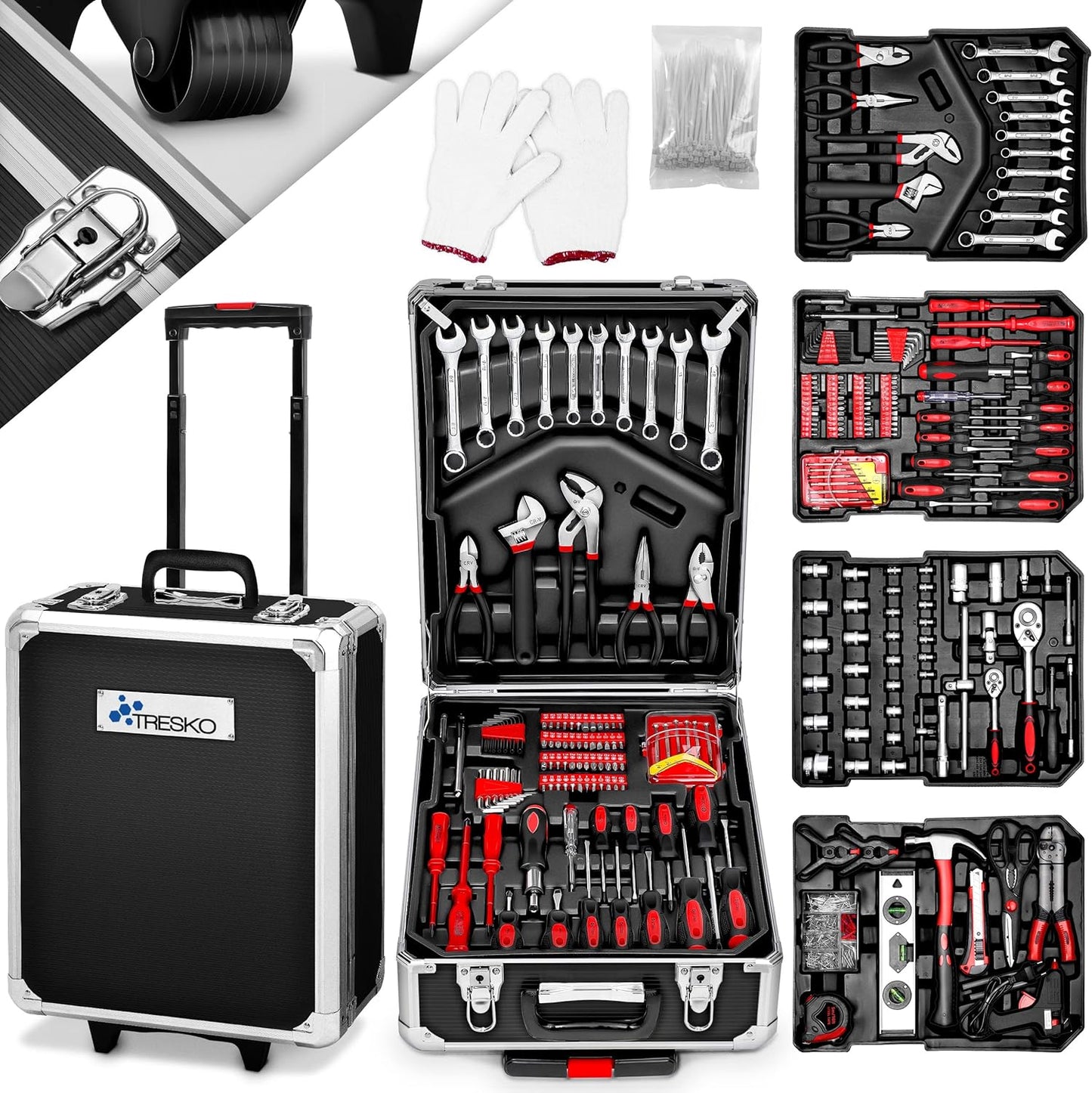 Werkzeug Set, Schwarz