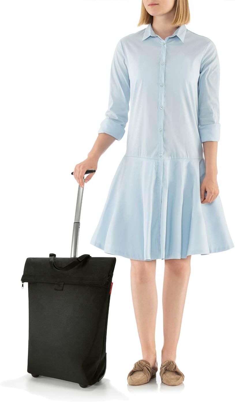 Praktischer Shopping-Trolley, Schwarz