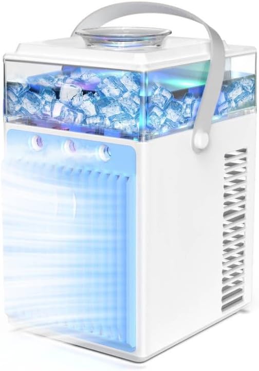 Mobile Klimaanlage mit App-Steuerung, Weiss
