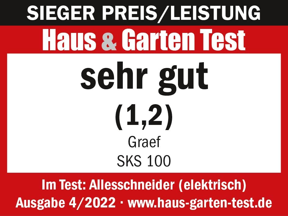 SlicedKitchen SKS 100 , Allesschneider, Schwarz