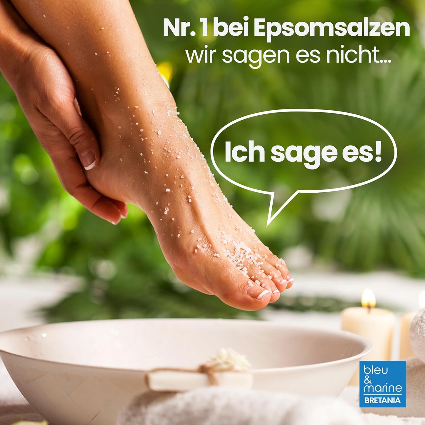 Bittersalz Badesalz ohne Duftstoffe (7 kg), 7 kg (1er Pack)