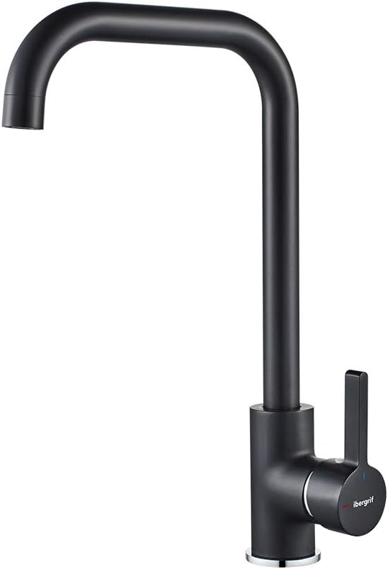 M22105B Küchenarmatur, Schwarz