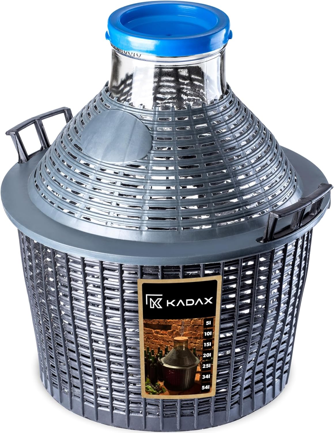 Fermentierballon mit Gärbehälter, 10L