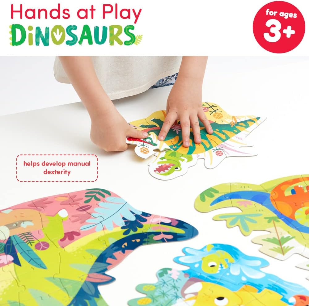 Hands at Play Dinosaurs Puzzlespiel 71 Teile 3-5 Jahre