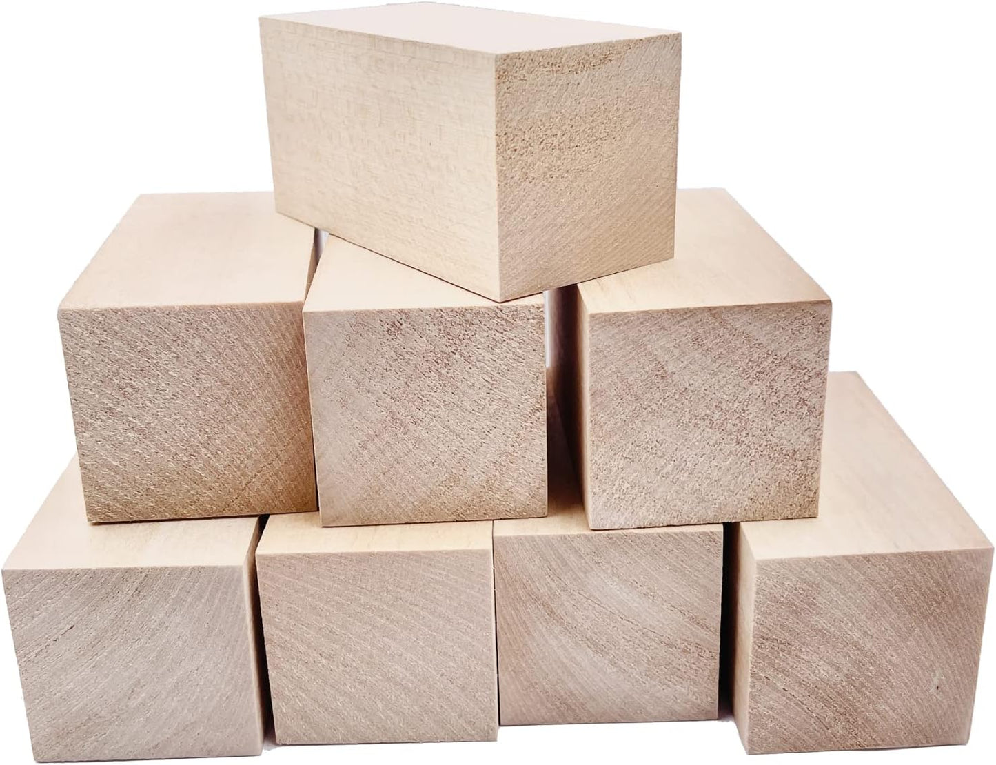 8er-Set Schnitzblöcke, 8 Stk 5x 5x 10cm