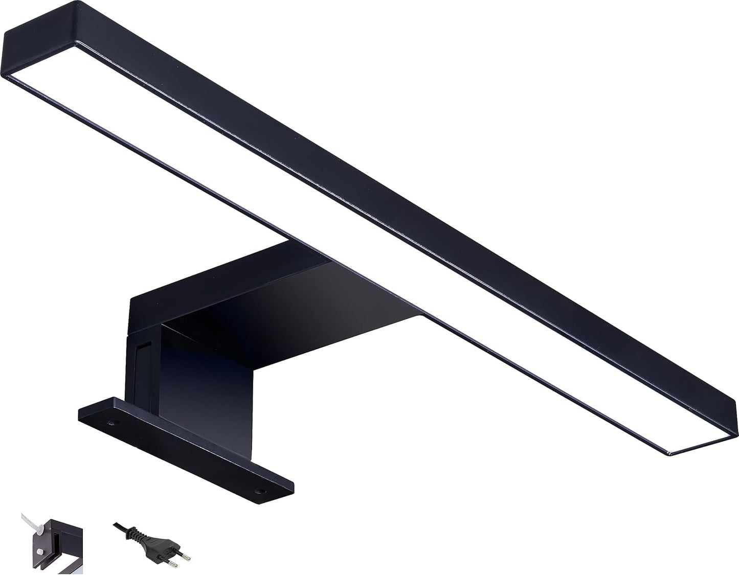 LED-Spiegelleuchte mit Stecker