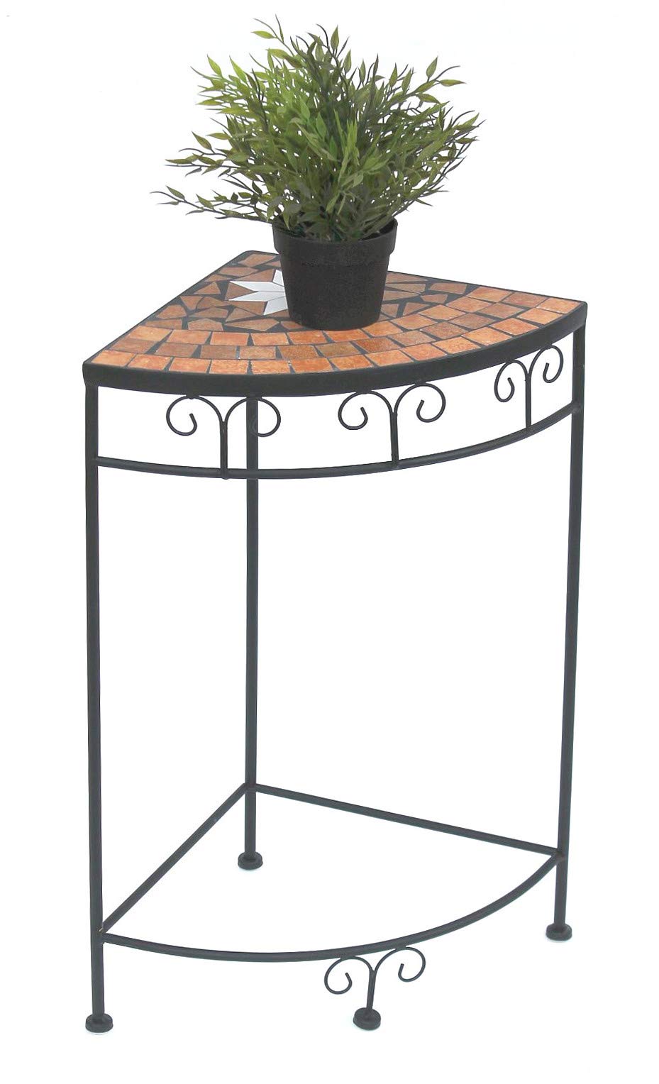 Eck-Blumenhocker Mosaik, Höhe 62 cm