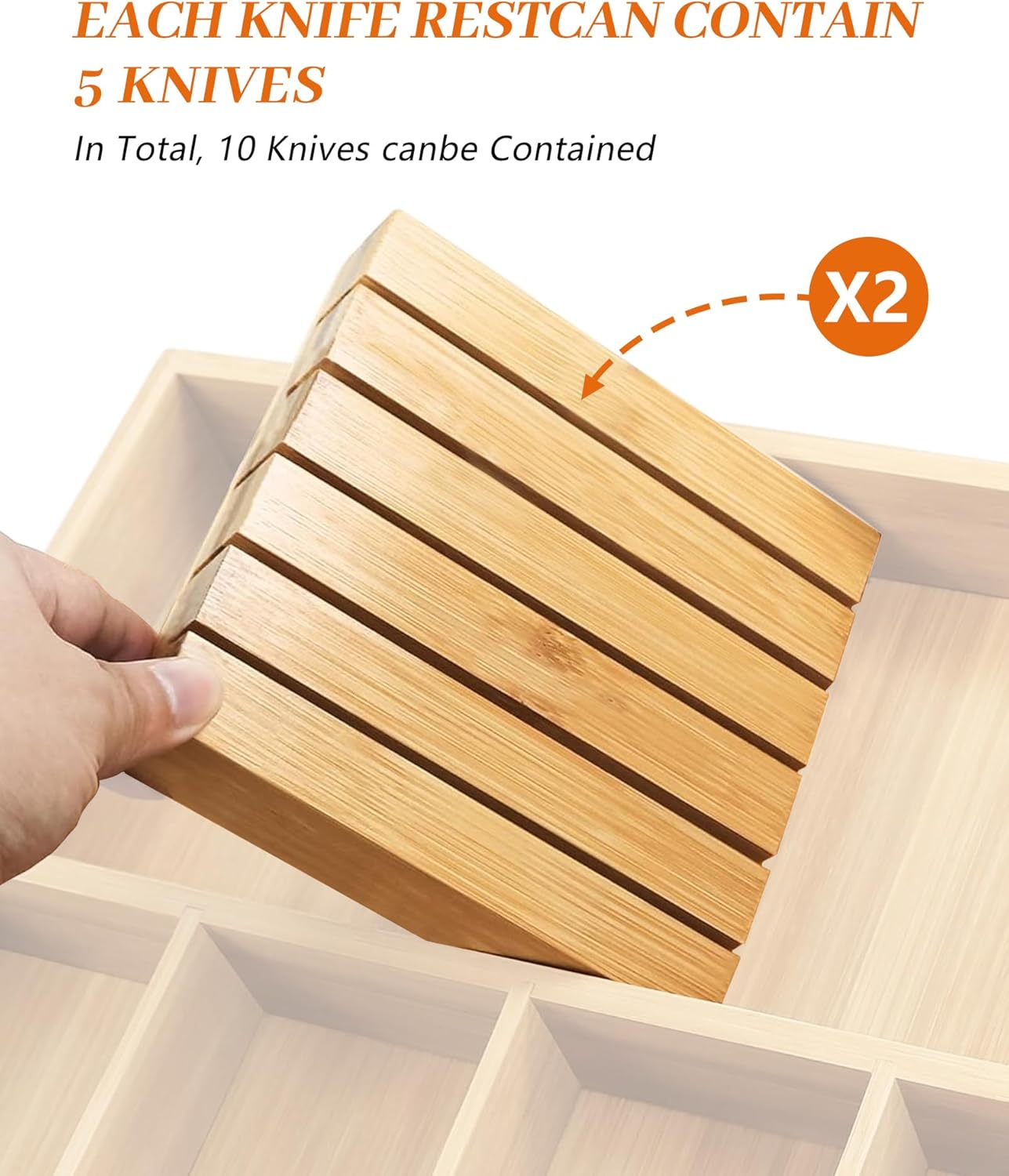 Drawer Knife Block