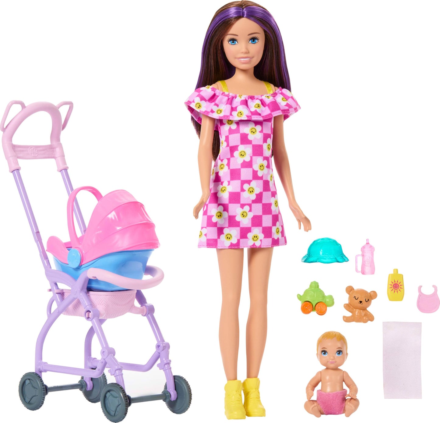 Skipper Babysitters mit Kinderwagen
