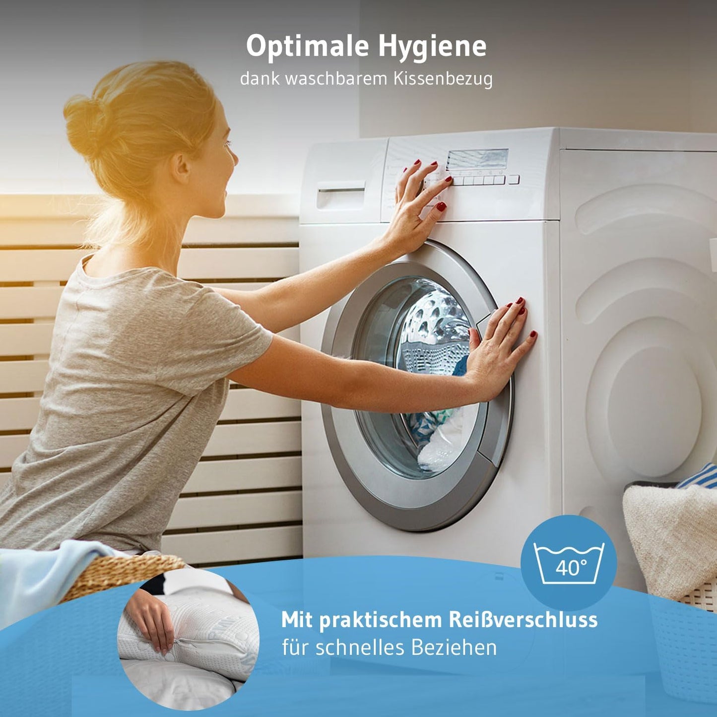 Acamar Seitenschläferkissen, Acamar Thermic Nur Kopfkissen