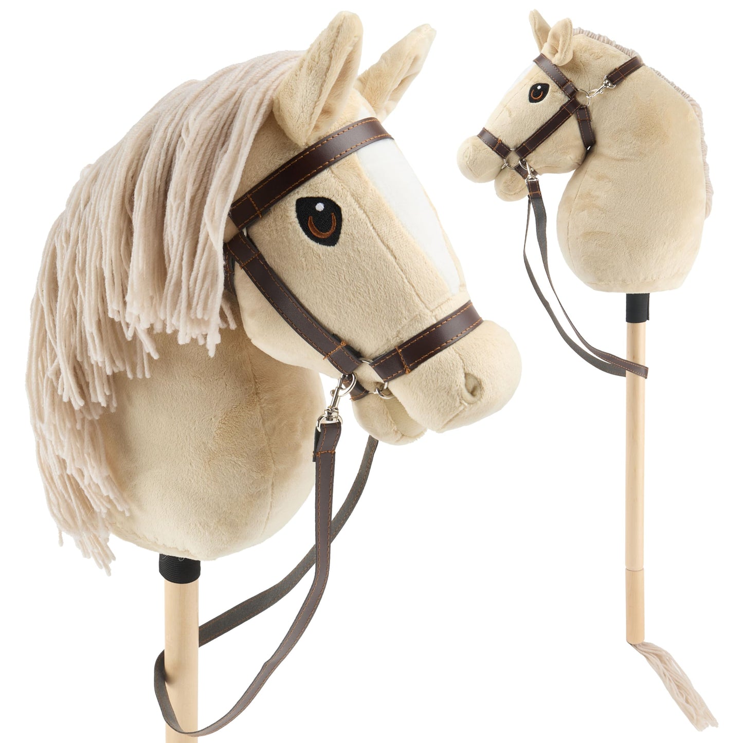 Hobby Horse Steckenpferd, Beige Small