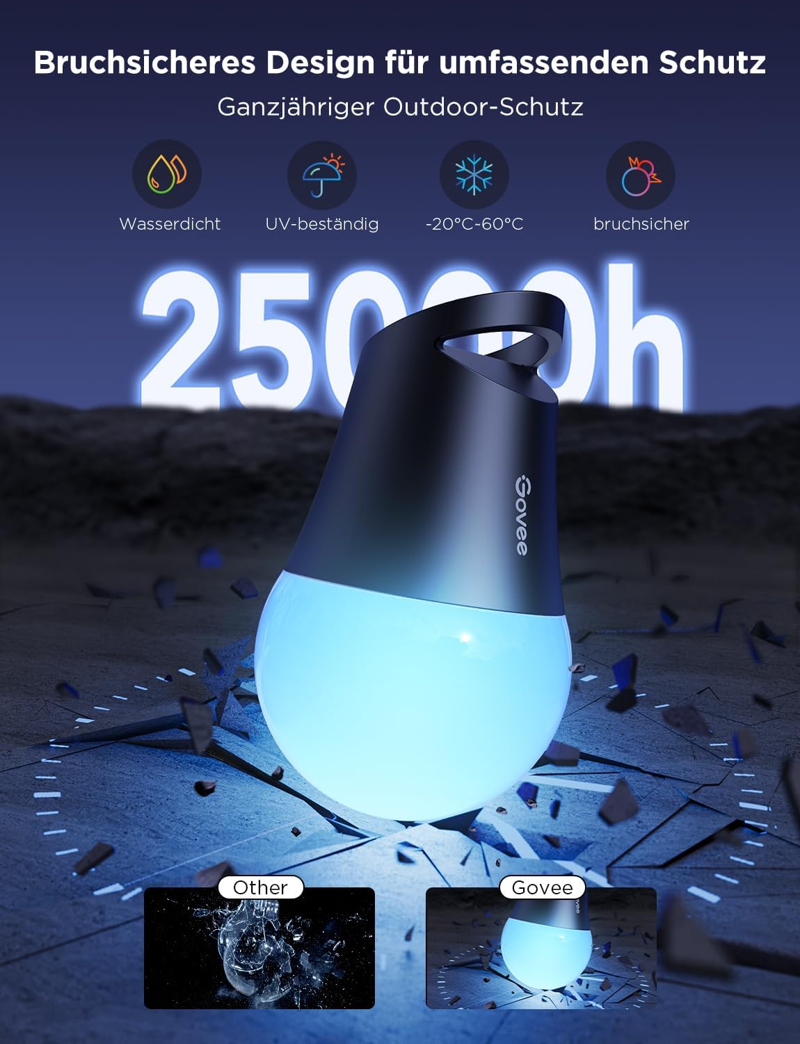 Smart RGBIC LED Lichterkette, 30M
