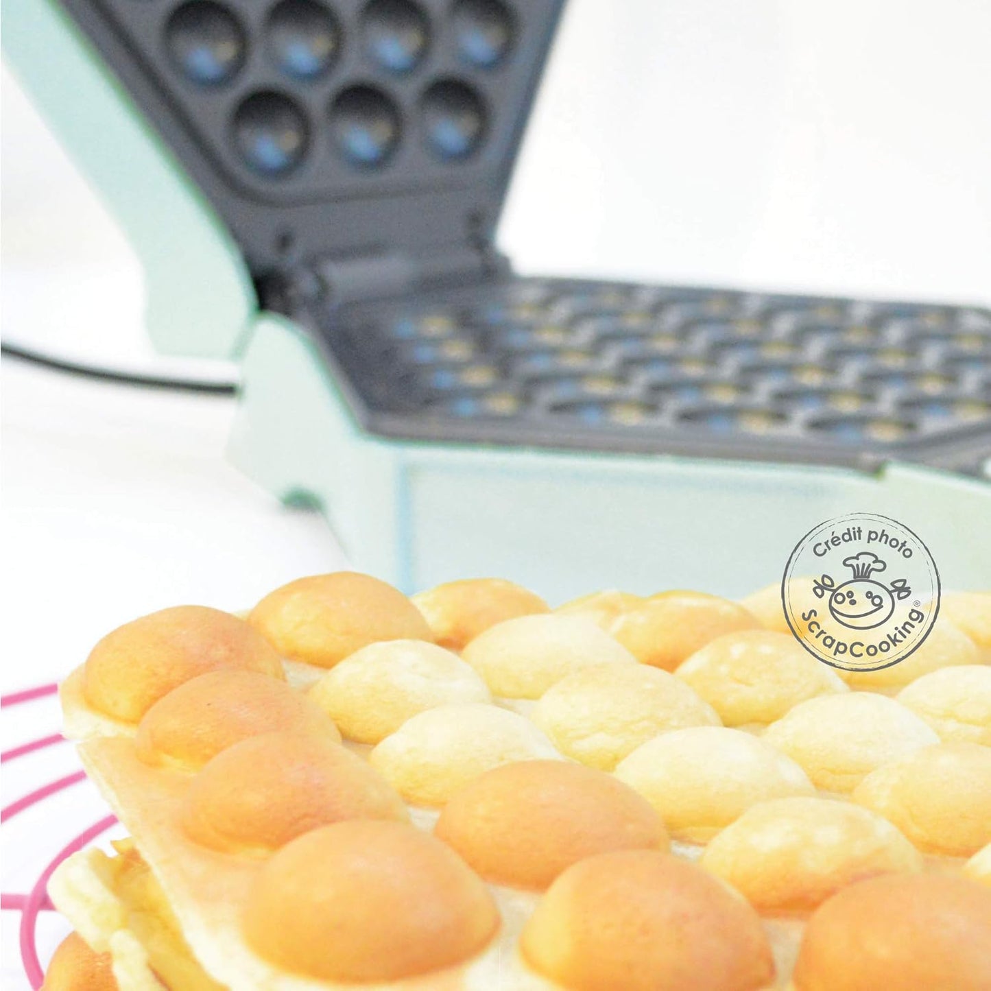 Waffeleisen für Bubble-Waffel