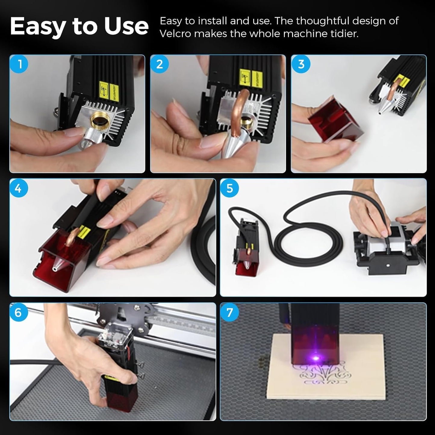 Luftassistent für Lasergravierer, Air Assist
