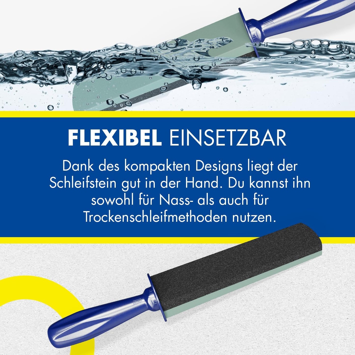 Silifix Abziehstein mit Griff
