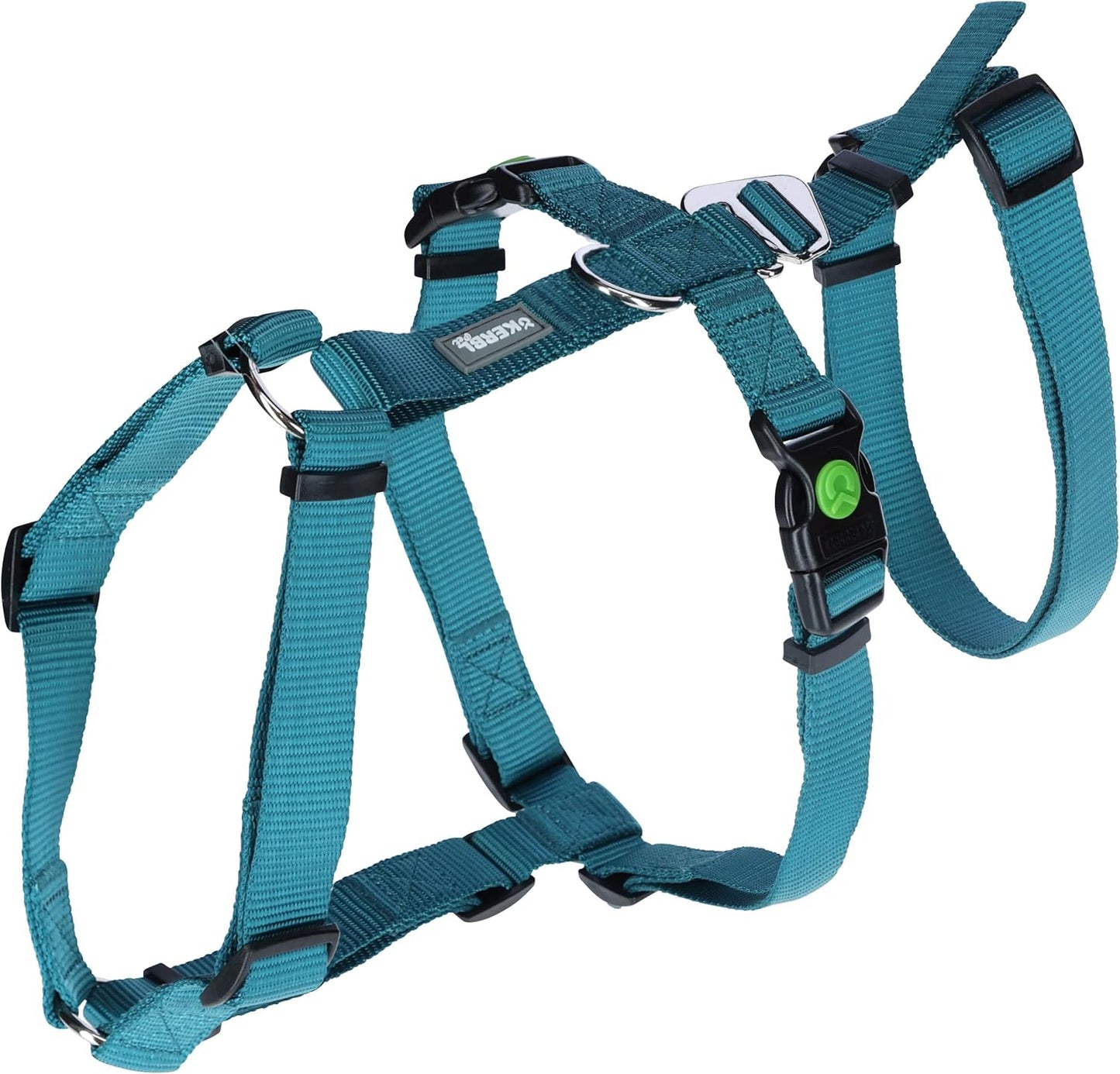 Hundegeschirr "Miami", Petrol 42 - 55 cm
