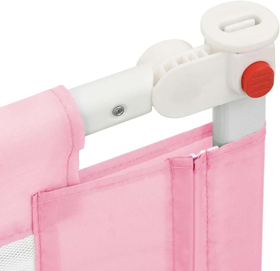 Bettschutzgitter für Kleinkinder (150 x 25 cm), 150 x 25 cm Rosa