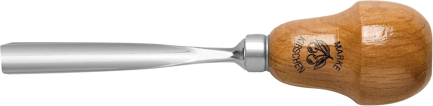 Kerbschnitzbeitel mit Birnenheft, 2mm