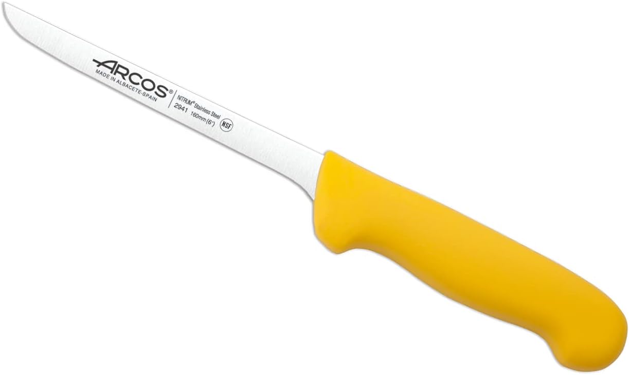Ausbeinmesser, 160 mm Gelb