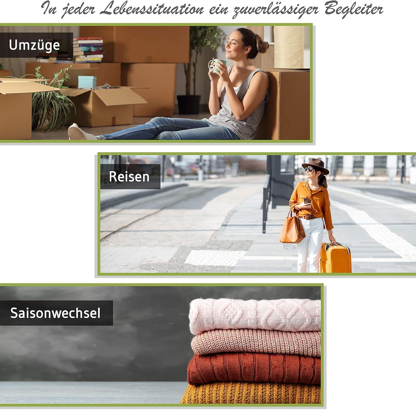 6er-Set Vakuumbeutel, 6x - 3 Large (80x60cm), 3 X-Large (100x80cm)