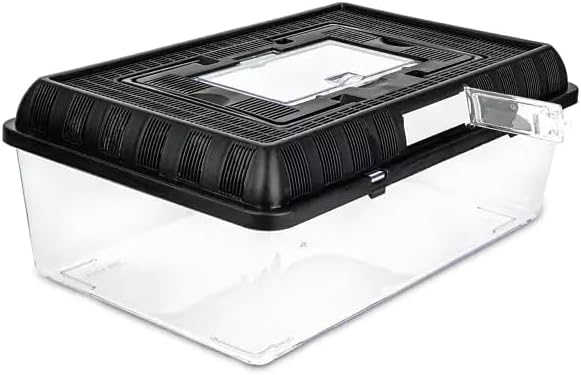 Terra Box für Reptilien, 42x27x15 cm Rechteck transparent