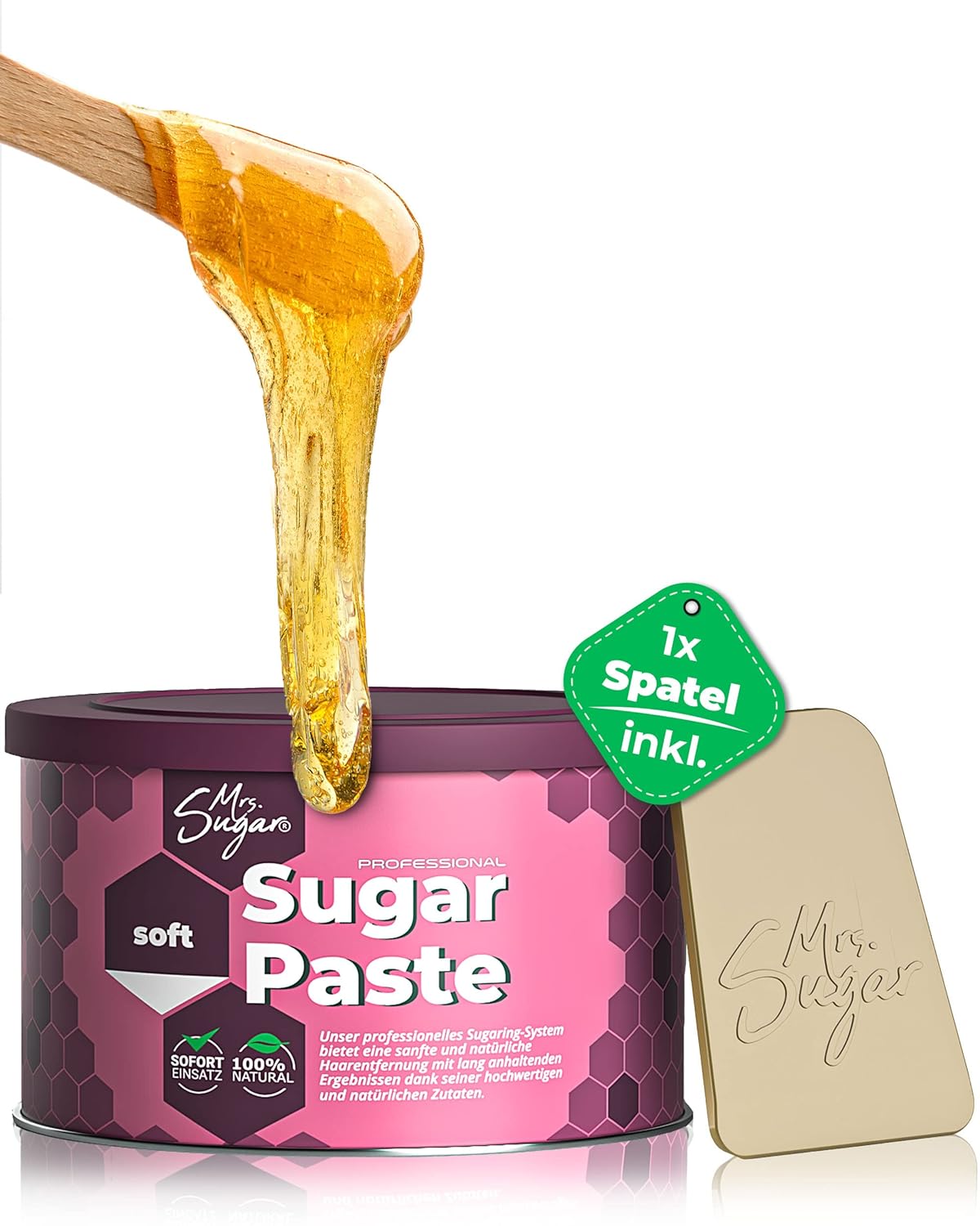 Sugar Paste - Zuckerpaste mit Spatel, Soft