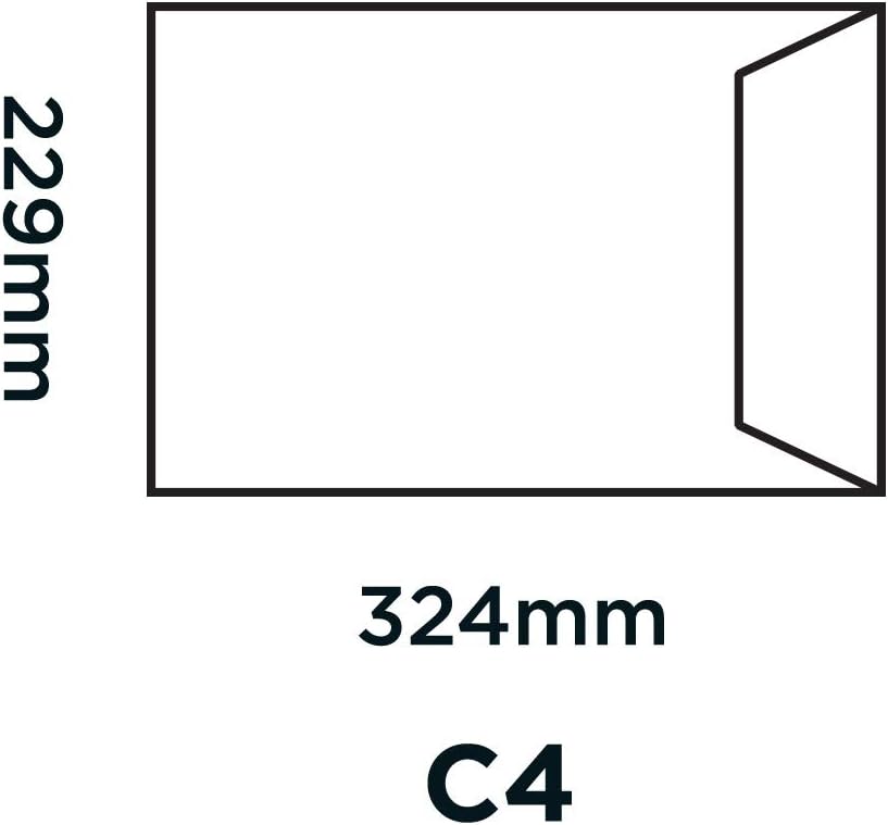 Versandtasche C4 (250 Stück), Single