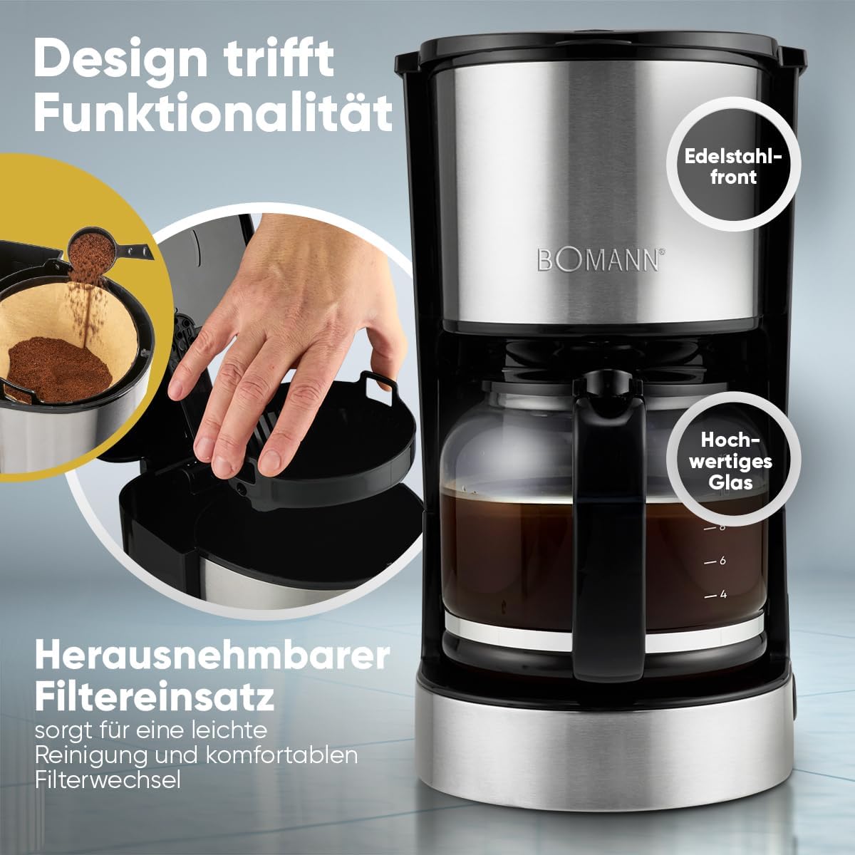KA 6071 CB Kaffeemaschine mit Filter