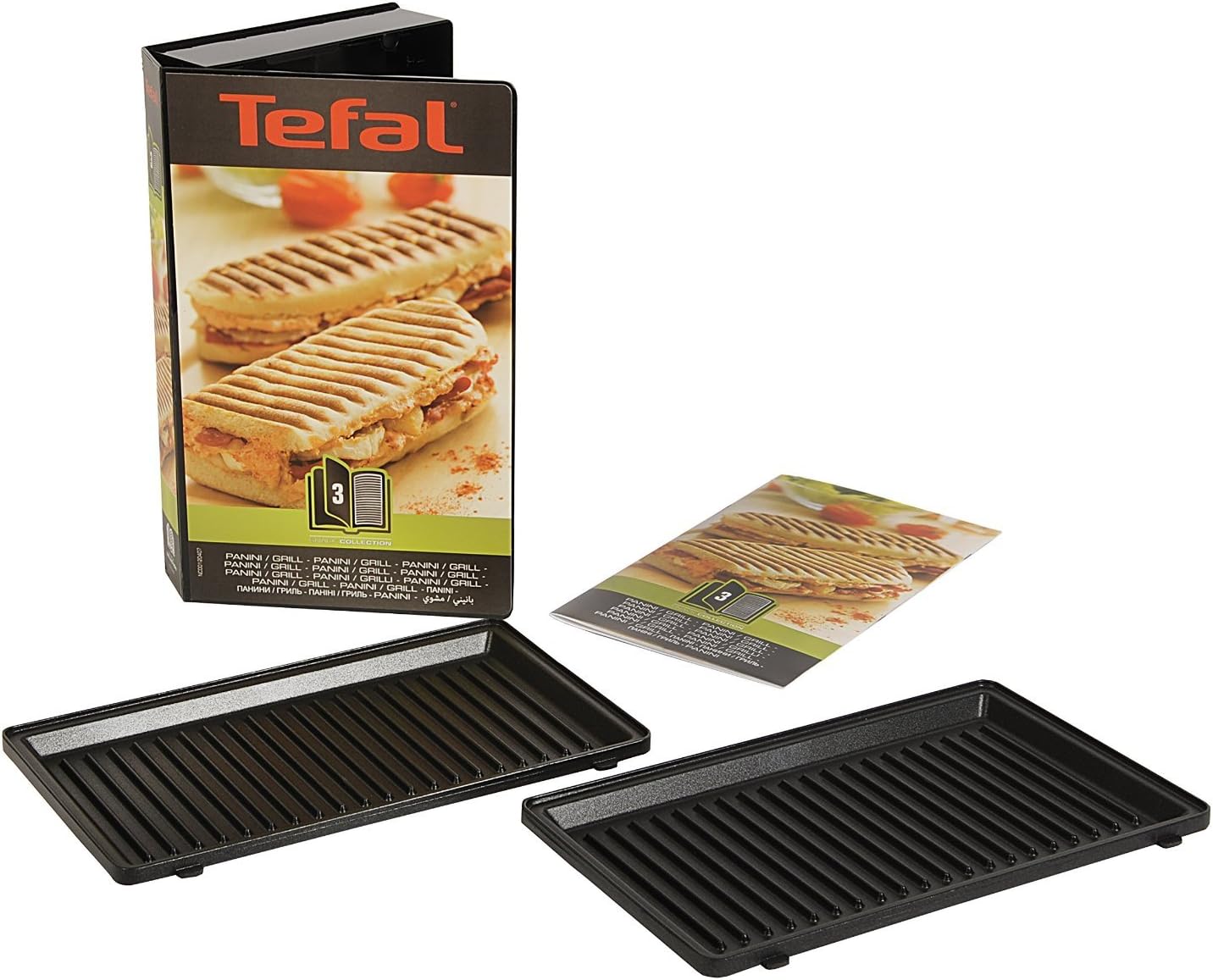 Snack Collection Box mit Panini-Grillplatten, Grill/Panini