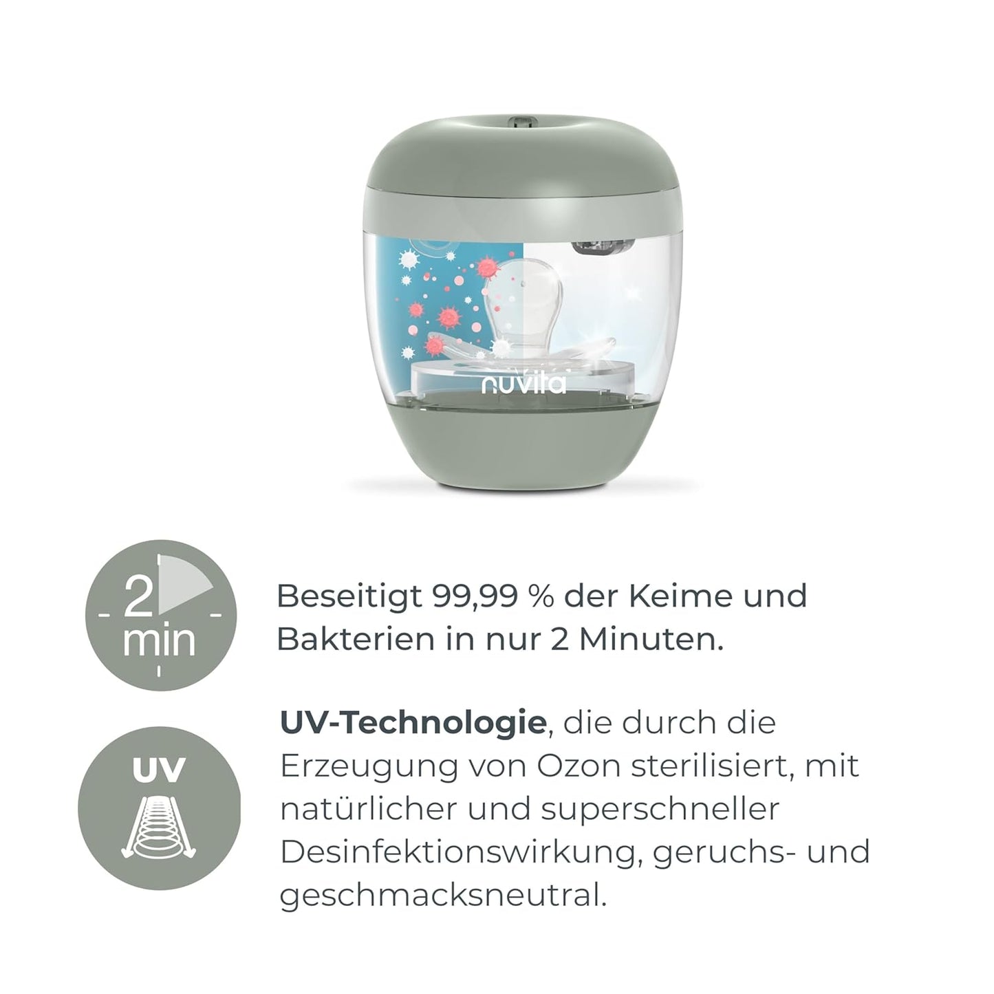 Tragbarer UV-Sterilisator