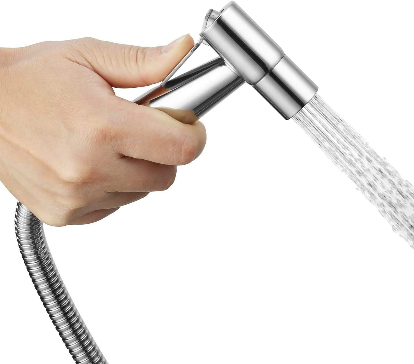 Bidet-Handbrause mit Schlauch & Halterung, C (Enthält keinen T-Adapter)