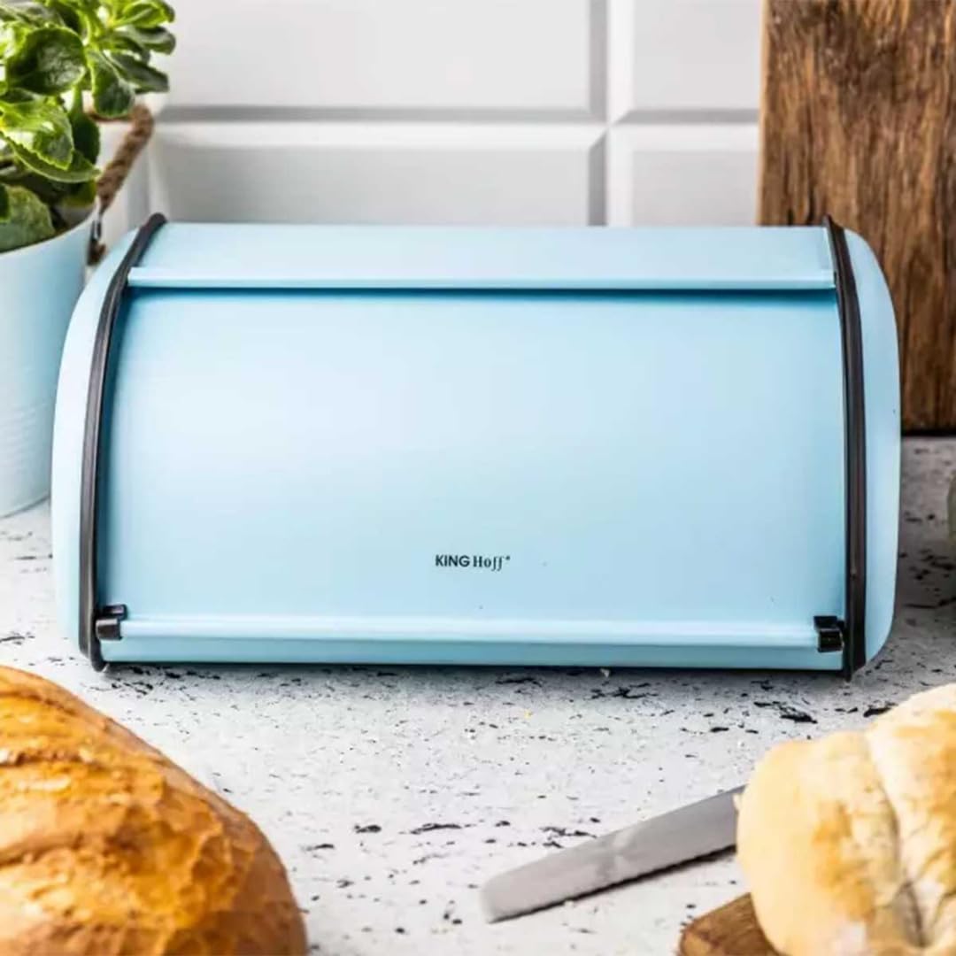 Brotkasten, Blue 44 cm x 27 cm x 18.5 cm