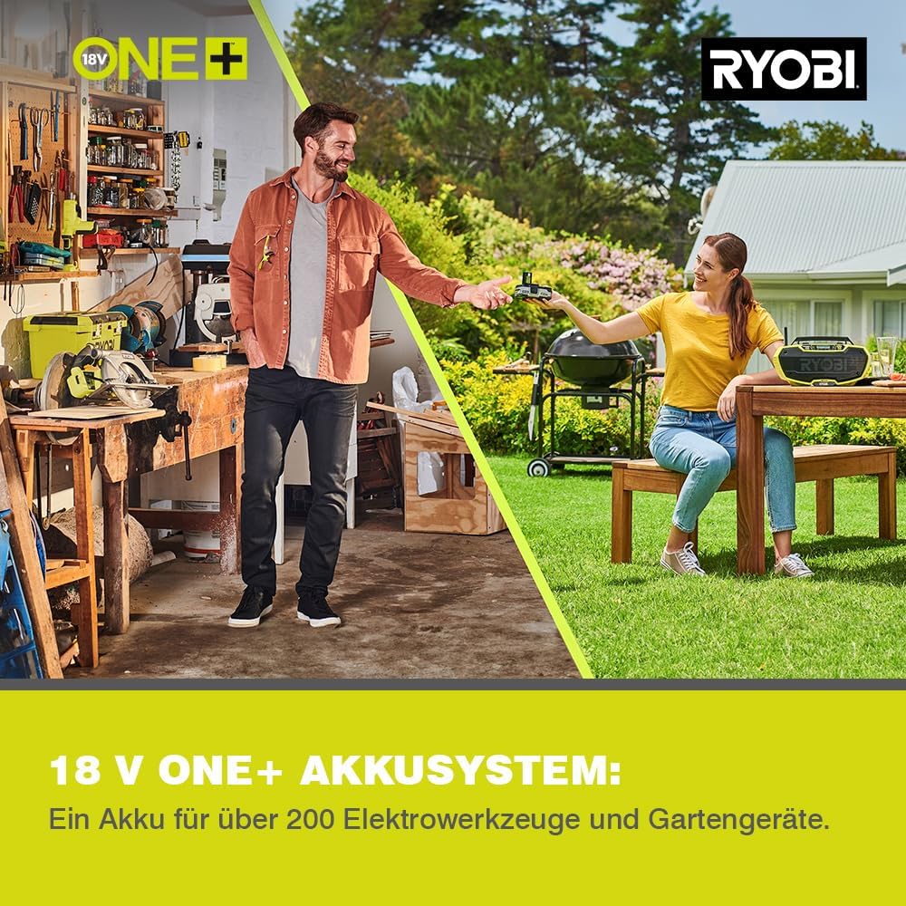 Akkuwinkelschleifer R18AG-0 ohne Akku & Ladegerät, ⌀115 mm Brushed ohne Akku & Ladegerät