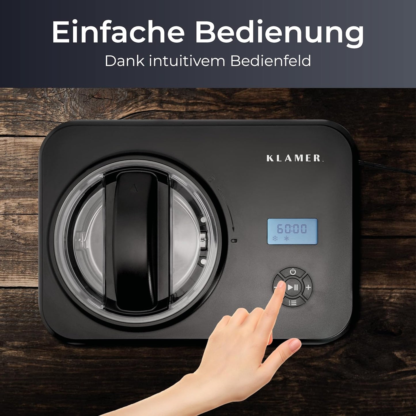 Eismaschine, 1,5L