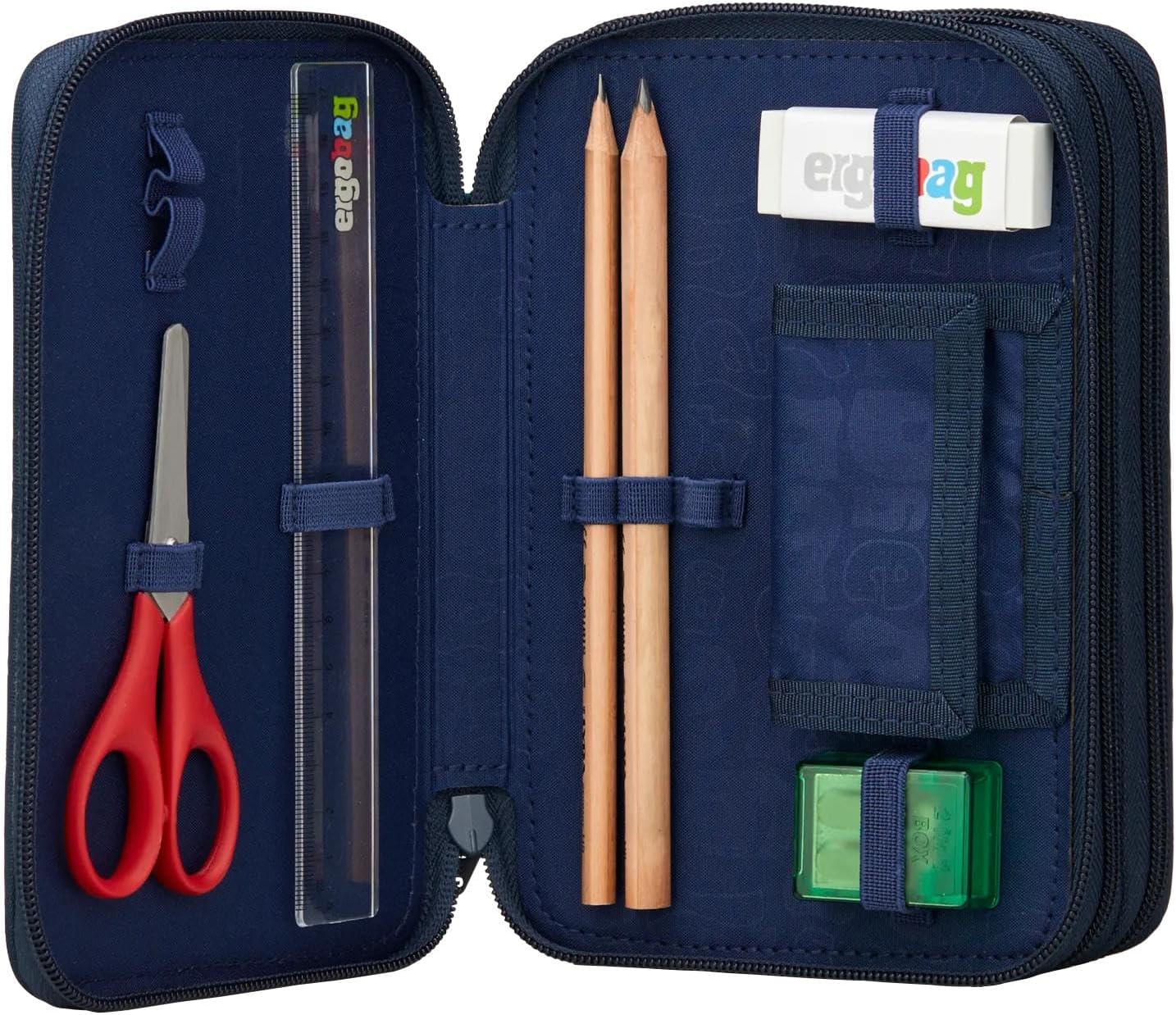 Maxi Mäppchen Set, Ozeanbärwohner - Blau Einheitsgrösse