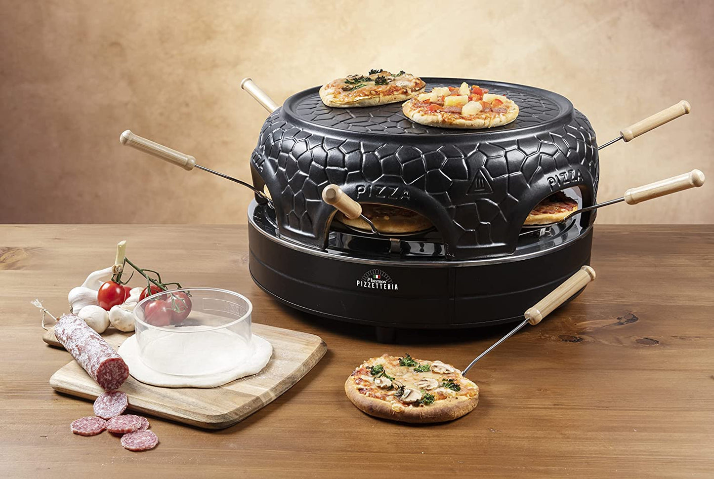 Pizzetteria APD600Z, Pizzaofen, 6 Personen