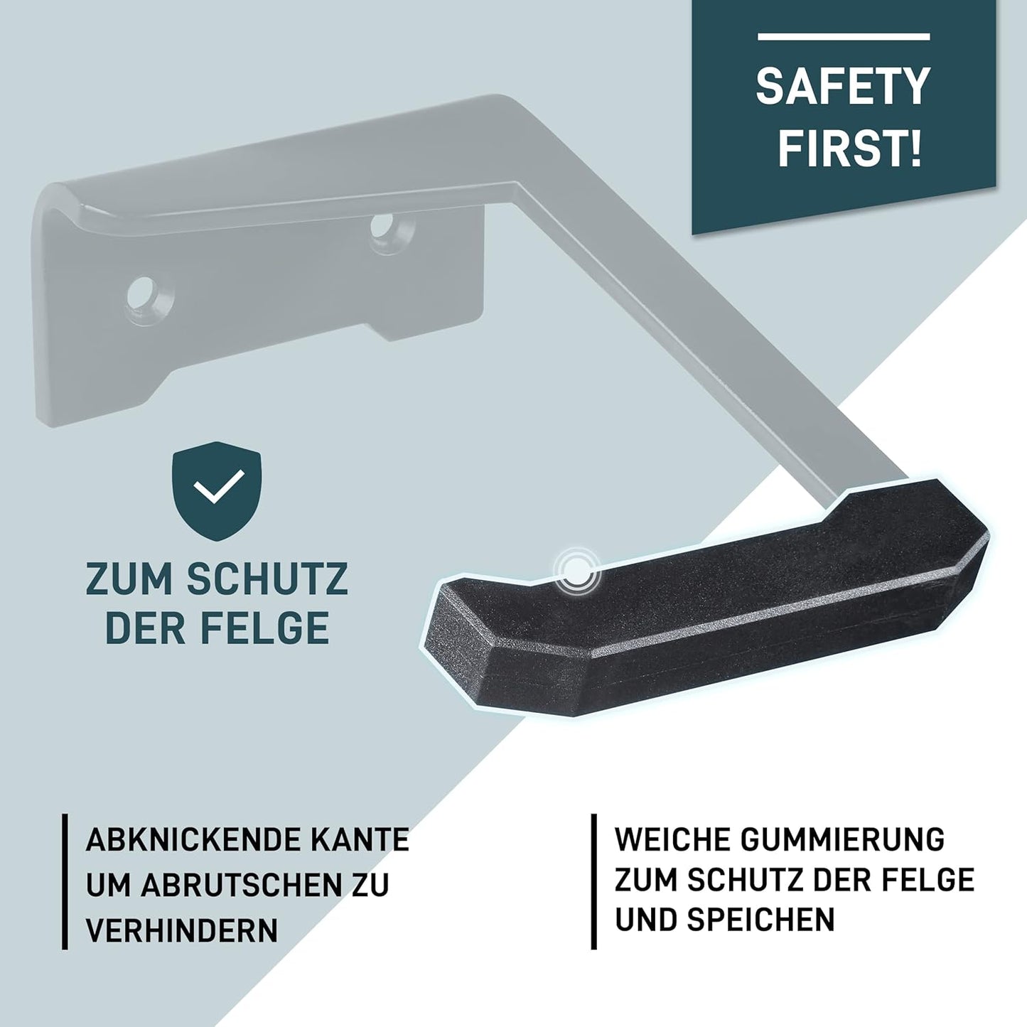 Vertikale Wandhalterung‎ B-01-013, 1er-Set