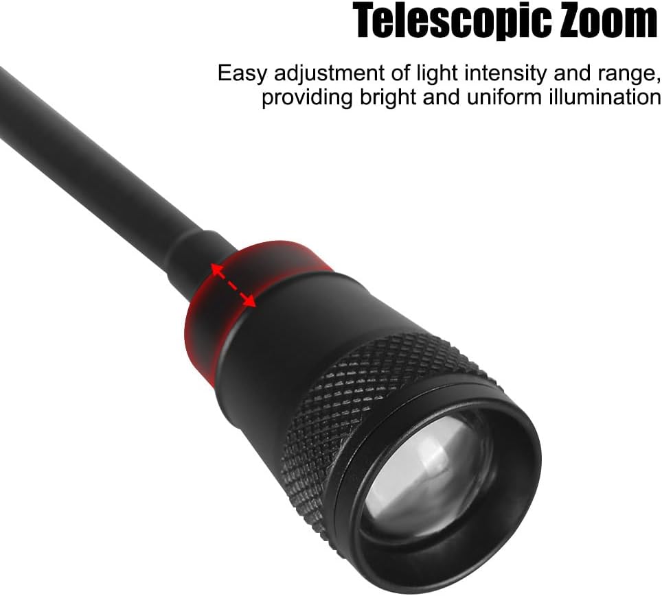 Magnetische Grilllampe mit flexiblem Hals, 1 Stück