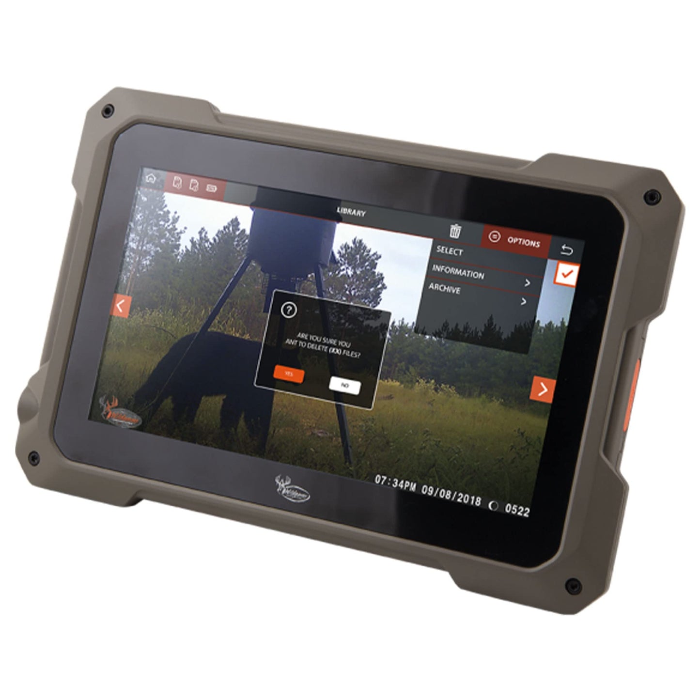 Trail Tablet Dual SD-Kartenleser, TOUCH