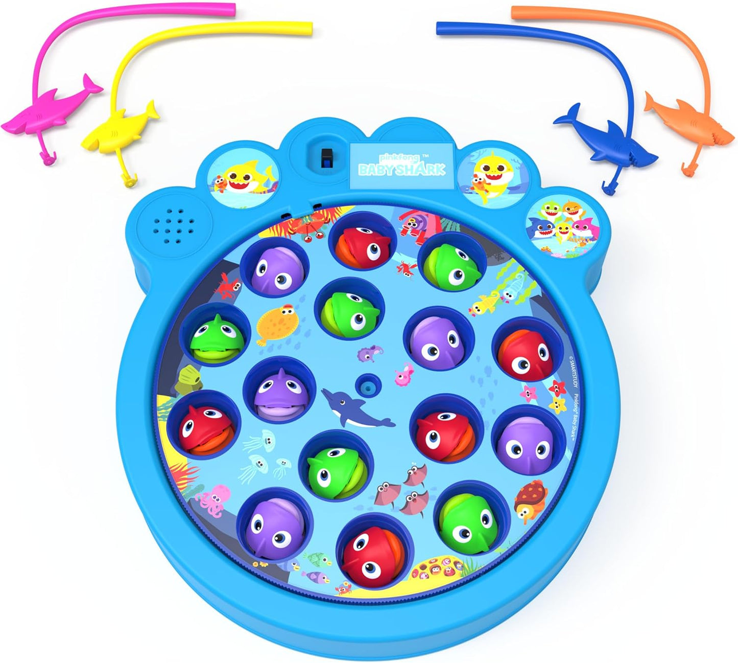 Let's Go Hunt-Angelspiel mit Baby Shark-Song