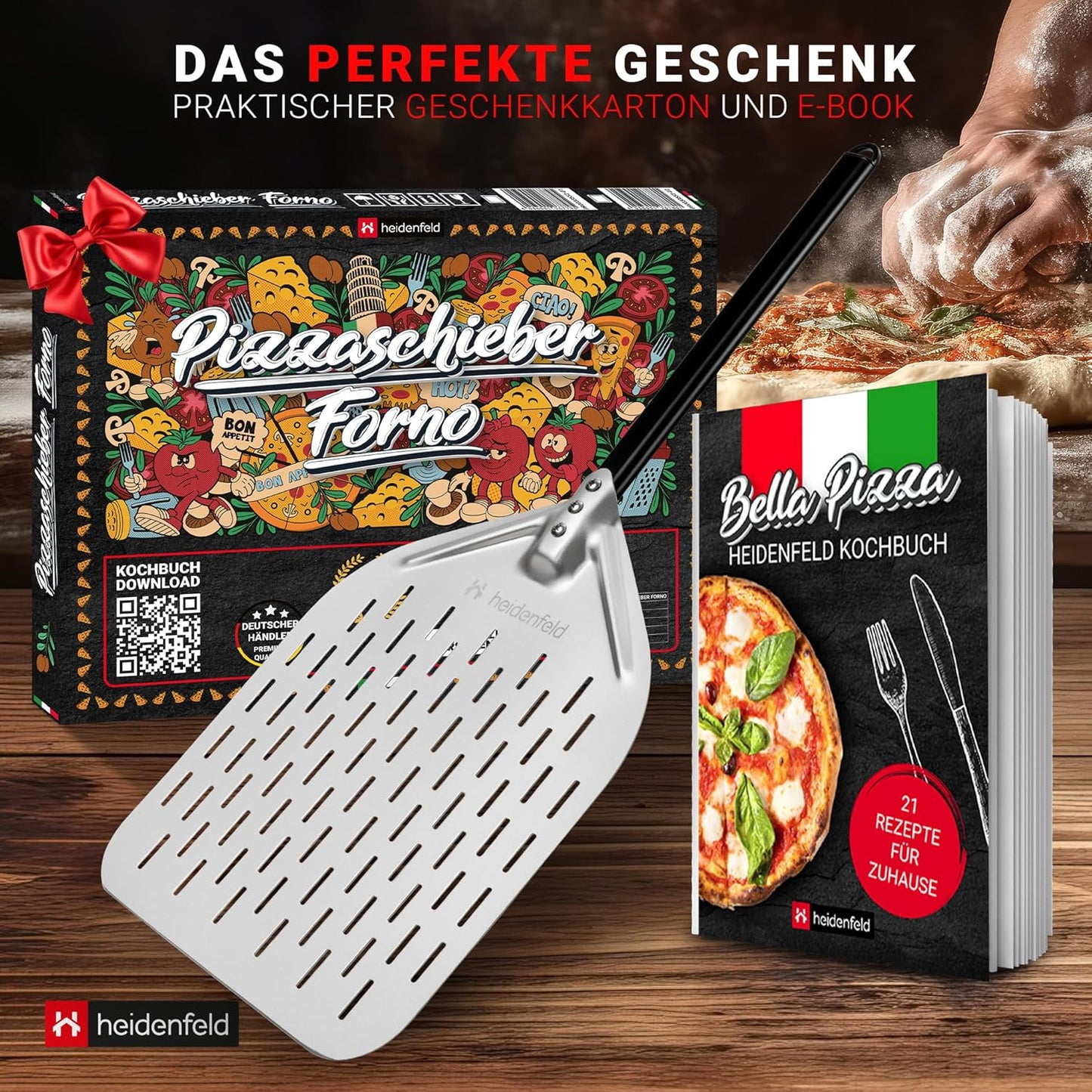 Pizzaschieber Forno, Forno 13 Zoll