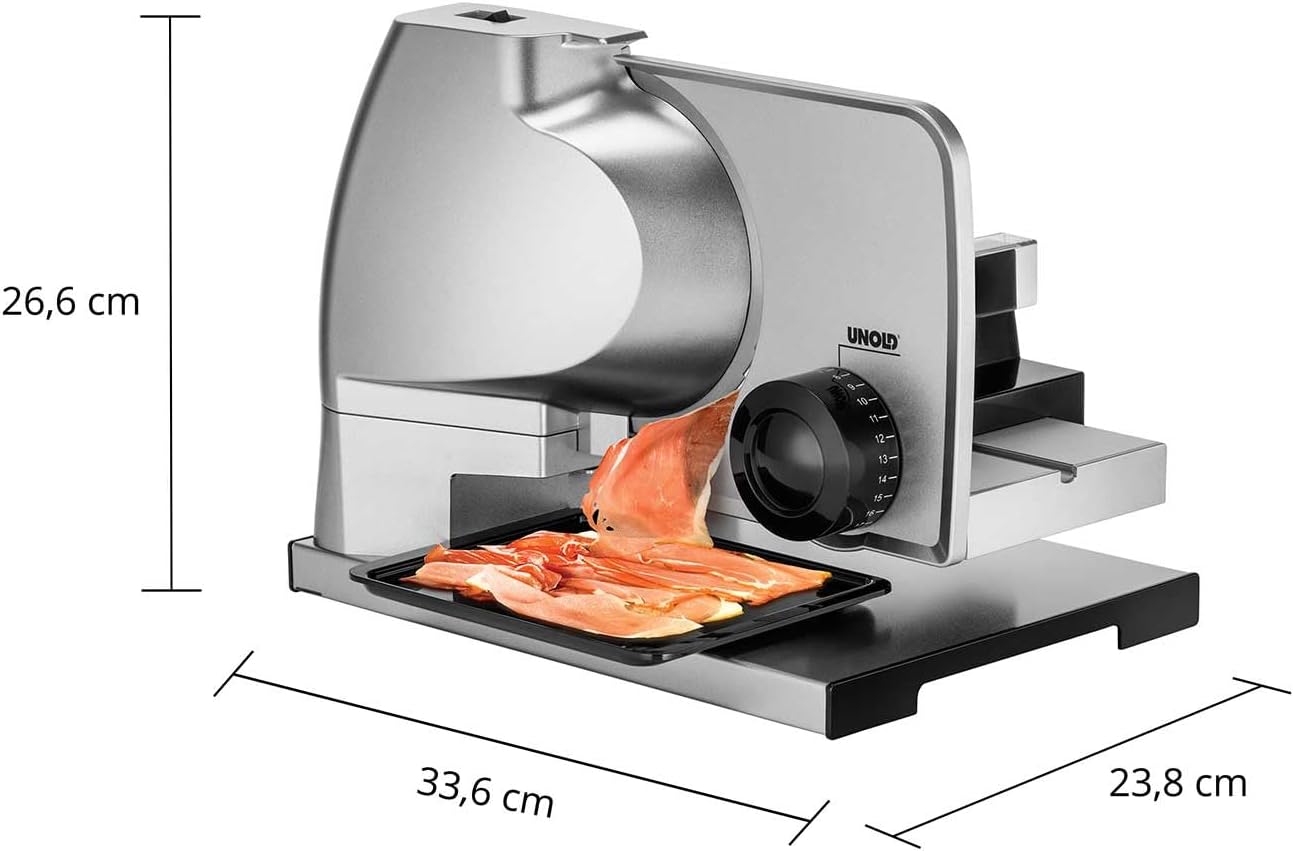 78826 Allesschneider Metall Plus mit Wellenschliffmesser