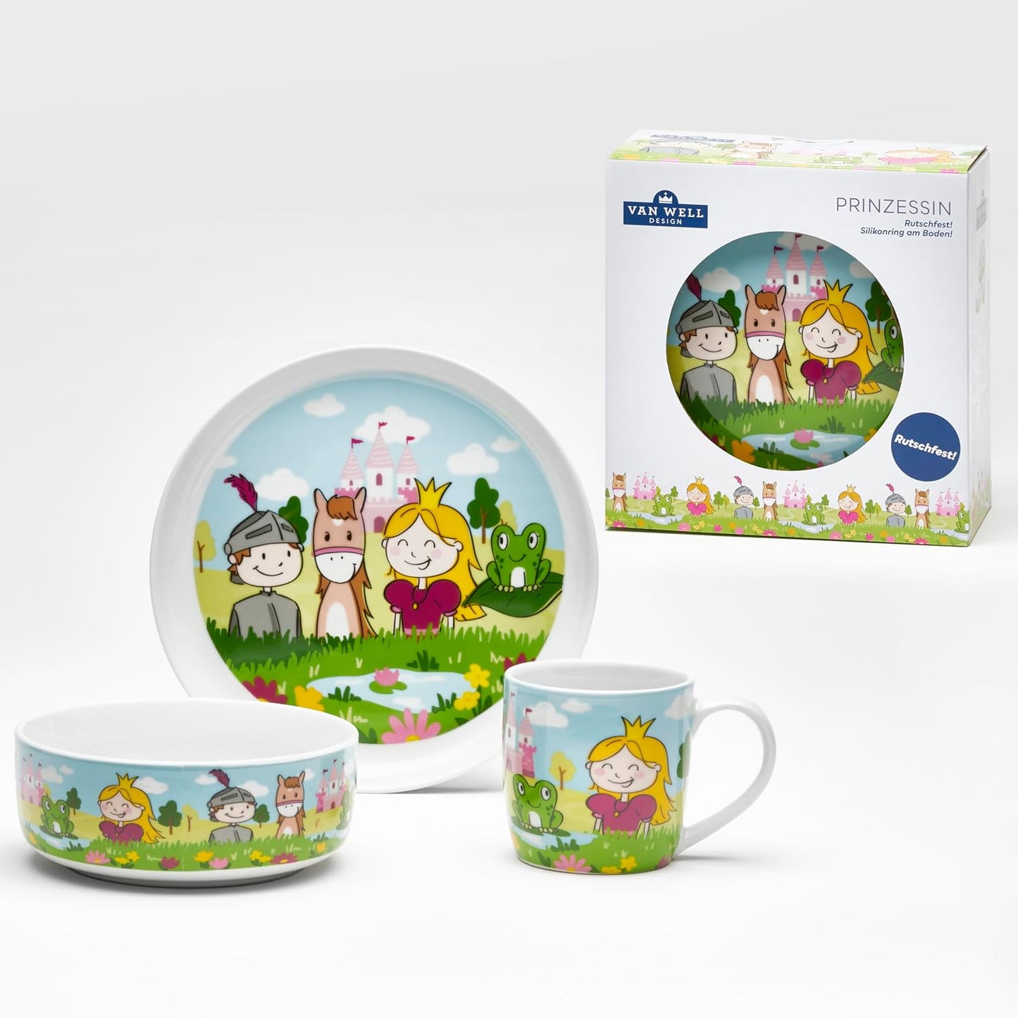 Geschirrset 'Prinzessin', Prinzessin