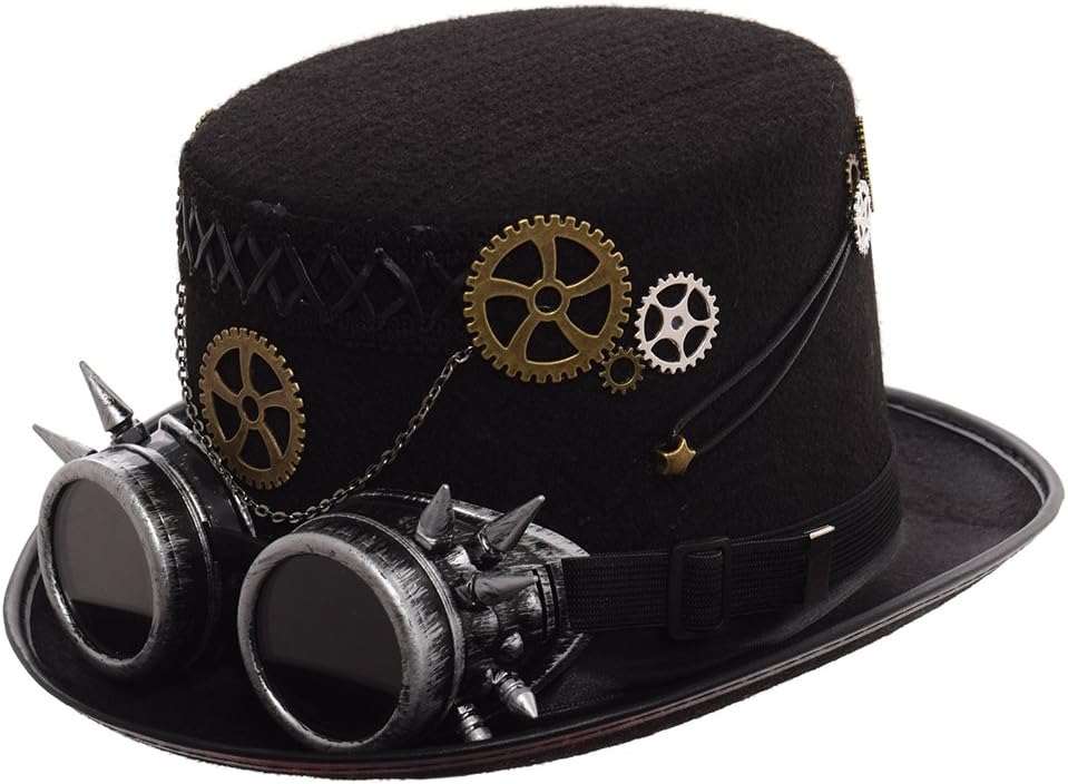 Unisex Steampunk Hut, M Style-08
